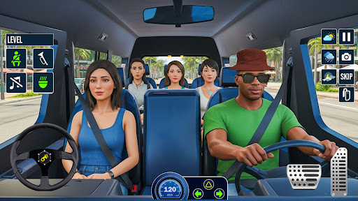 Mini Bus Driving Simulator 3D الحاسوب