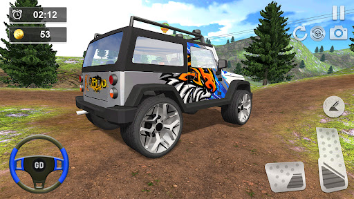 Offroad Jeep Driving - 3D Game