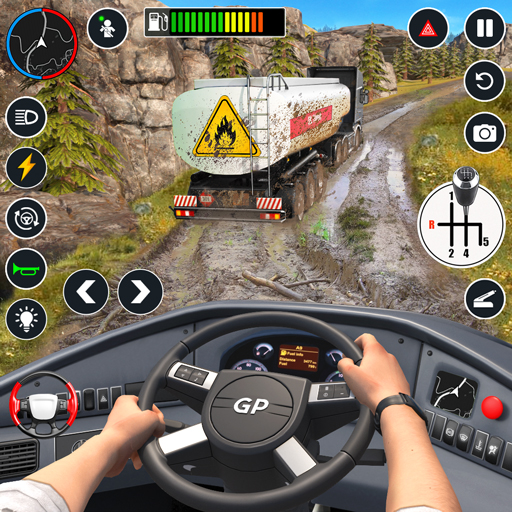 Oil Truck Driving Games