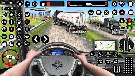 Oil Truck Driving Games PC