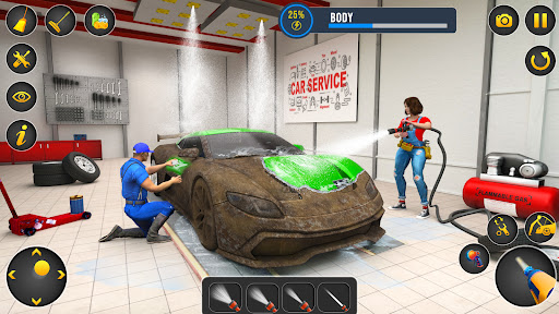 Car Wash Games - Car Games 3D الحاسوب