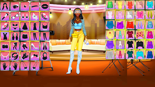 komputer Makeover Games: Star Dress up