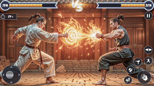 Kung Fu Game - Fighting Games پی سی