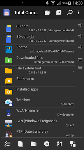 Total Commander - file manager