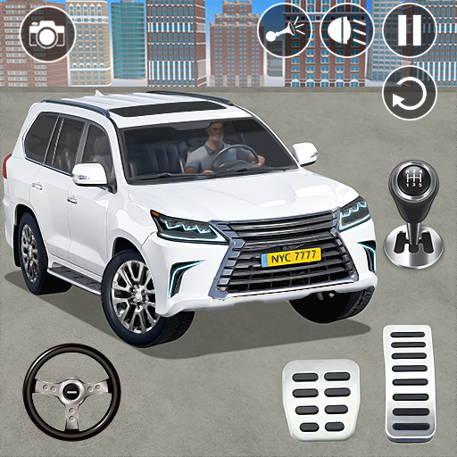 Real Prado Car Parking Games 3D: Driving Fun Games