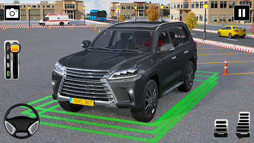 Real Prado Car Parking Games 3D: Driving Fun Games