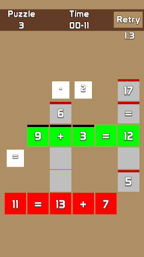 komputer Math Pieces : Brain Game