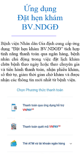 Đăng ký khám - BV ND GIA ĐỊNH PC