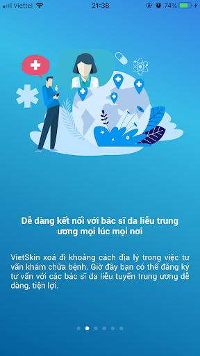 VietSkin - Kết nối bác sĩ da l PC