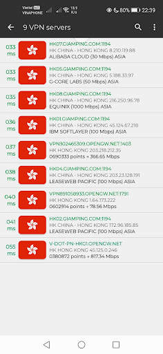 Hong Kong VPN - HK China VPN電腦版