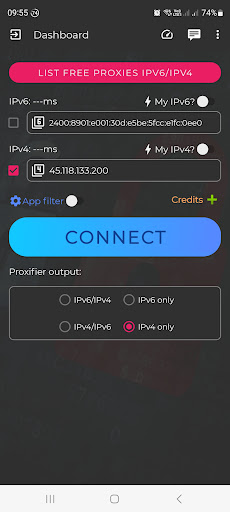 SOCKS5 - IPv6 & IPv4 Proxy VPN PC