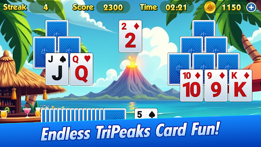 TriPeaks Solitaire Challenge