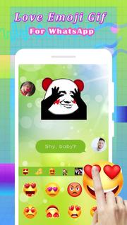 Love Emoji Gif For WhatsApp PC