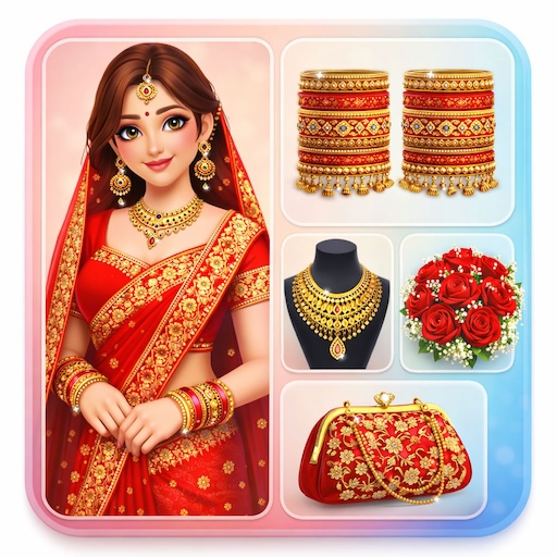 Indian Wedding Dress up Game পিসি