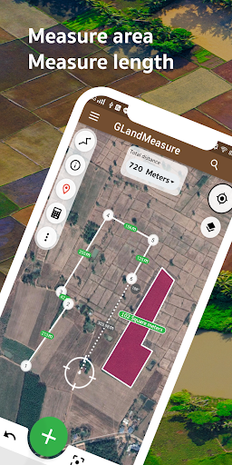 قياس الأرض GPS - GLandMeasure الحاسوب