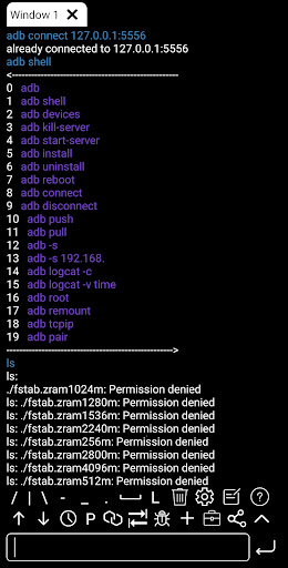 komputer ADB Shell - Debug Toolbox