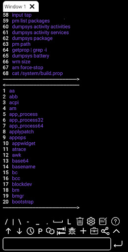 ADB Shell - Debug Toolbox