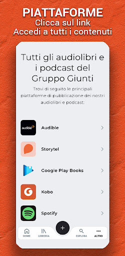 komputer Giunti Audiolibri