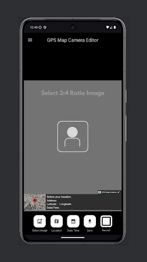 komputer GPS Map Camera Editor