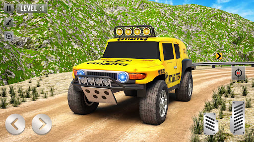 Jogos Offroad jipe dirigindo para PC