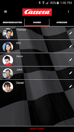 Carrera Race App