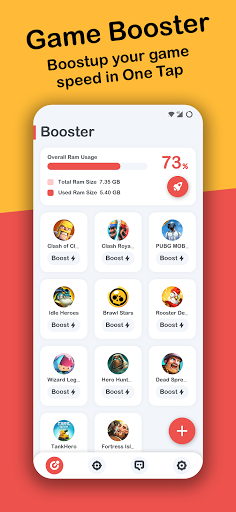 Game Booster Play Games Happy الحاسوب