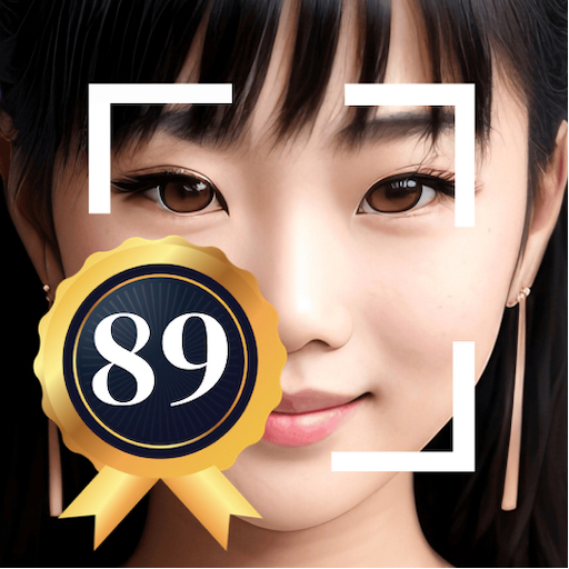 臉型 - 黃金比例臉 - 對稱 - Beauty Score