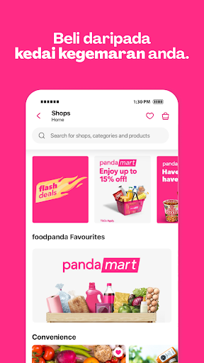 foodpanda: makanan dan runcit PC