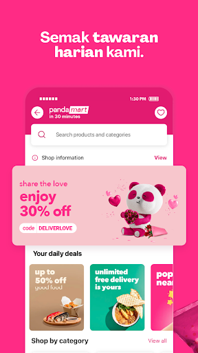 foodpanda: makanan dan runcit PC