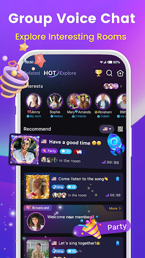 Hiya - Group Voice Chat
