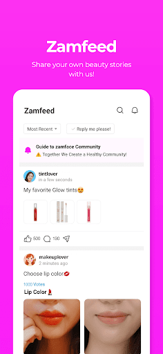 zamface- your makeup guide! پی سی