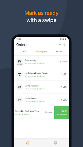 Restaurant Order-Taking App PC版