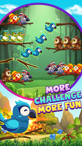 فرز الطيور 2: لغز الألوان الحاسوب