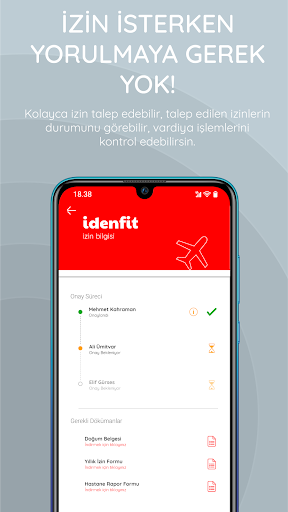 idenfit - zaman & izin