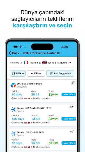 MobiMatter: eSIM Pazaryeri PC