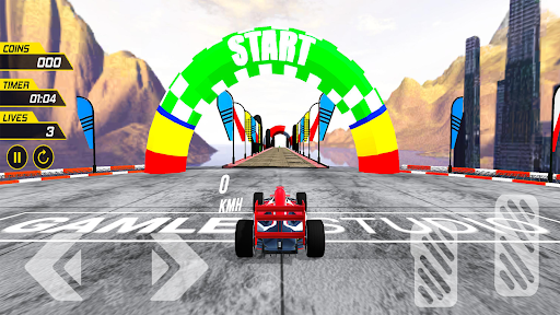 Mega Ramp Car : Formula Racing