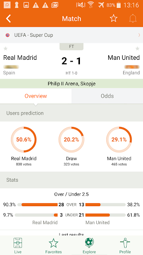 Futbol24 soccer livescore app