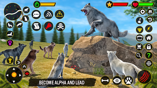 komputer The Wolf Simulator: Wild Game