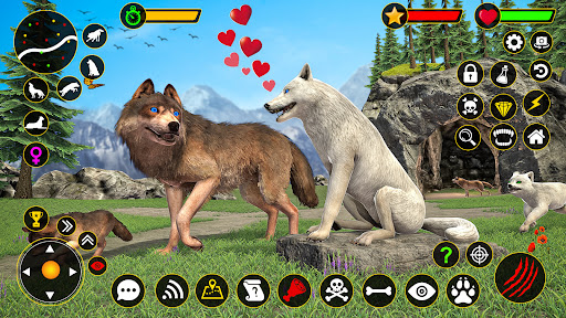 komputer The Wolf Simulator: Wild Game