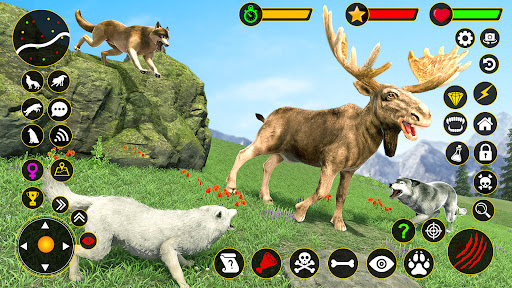 komputer The Wolf Simulator: Wild Game