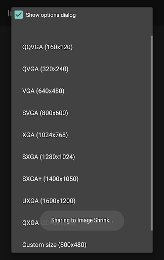 Image Shrink—Batch resize PC