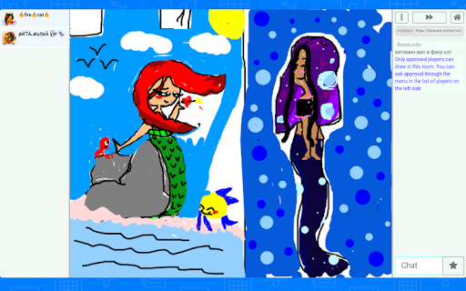 Drawaria.Online >>> Рисуй и Уг