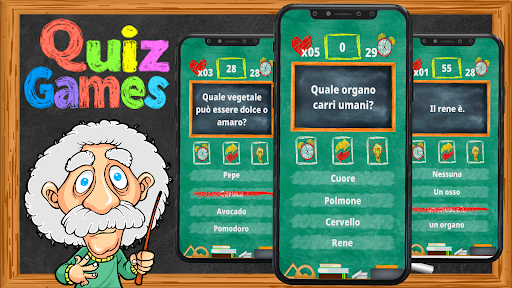 Giochi quiz. Giochi offline.