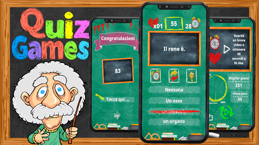 Giochi quiz. Giochi offline.