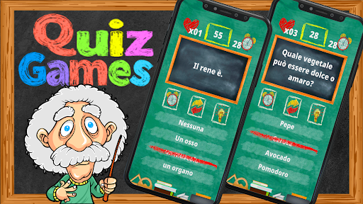 Giochi quiz. Giochi offline.