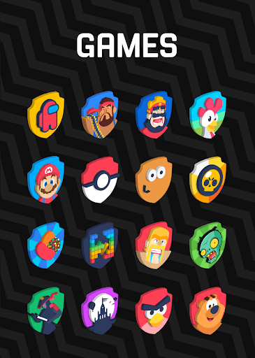 3D Shield - Icon Pack