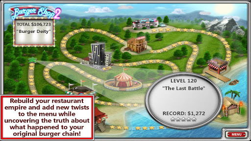 Burger Shop 2 Deluxe الحاسوب