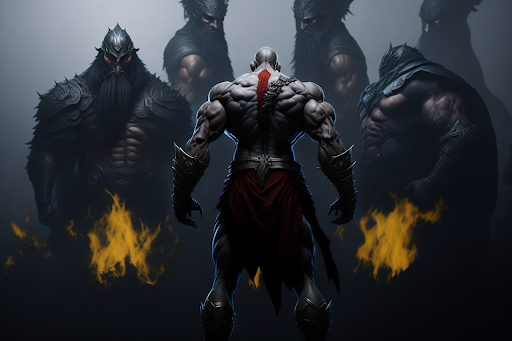 God of battle Kratos PC