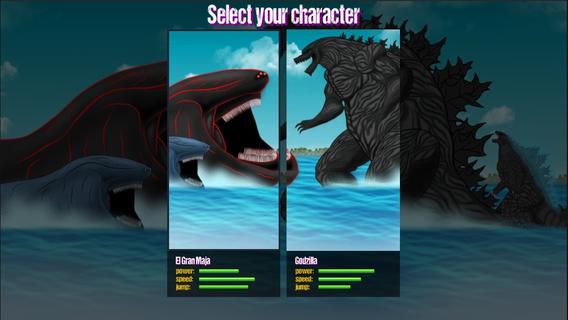 Godzilla vs El Gran Maja Game