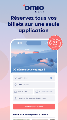 Omio: Train SNCF, bus et ferry PC